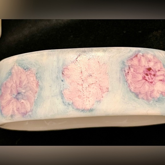 Polish Napkin Rings Holders Dining Hand Painted Porcelain Ceramic Gift Floral - Picture 9 of 16